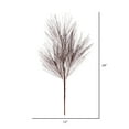 thumbnail image 2 of Vickerman 24" Artificial Champagne Metallic Pine Needle Christmas Spray, 2 sprays per pack., 2 of 2