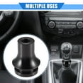 thumbnail image 2 of Unique Bargains Car Gear Shift Knob Adapter M10x1.5 Universal for Manual Transmission Aluminum Alloy Black, 2 of 6