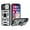Silver, variant on GSA Camera Cover Ring Stand Hybrid Case For iPhone 12 Pro Max(6.7") Silver