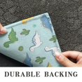 thumbnail image 6 of LightBlue Cartoon Dinosaurs Cacti Pattern Door Rugs,Washable Non Slip Door Mats Indoor,Decorative Door Mats,Entry Mat Indoor for Entrance,Bedroom,Kitchen,Bathroom,17"x30", 6 of 6