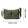 thumbnail image 2 of JingChun Clearance Under $2.00 Casual Messenger Bag Shoulder Bag Large Capacity Computer Bag Multi-pocket Sports Bag, 2 of 6