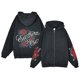thumbnail image 1 of Sudadera con capucha Y2K Rose para hombre y mujer, suéter de gran tamaño, estilo gótico, Hip Hop, Harajuku, gráfico Vintage, chaqueta holgada, Tops, 1 of 4