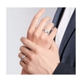thumbnail image 3 of 2 Anillos De Promesa Plata 925 Hombre Y Mujer Ajustables plata, 3 of 4