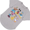 thumbnail image 6 of Disney Ladies Mickey Mouse Fashion Shirt - Ladies Classic Mickey & Minnie Mouse Clothing Curved Hem Hi Lo Tee Heather Grey, Medium, 6 of 7
