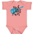 thumbnail image 3 of Inktastic Rock and Roll Lives with Blue Guitar Boys or Girls Baby Bodysuit, 3 of 5