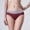 Brick Red, variant on Women High Waist Knickers Ladies Panties Full Coverage Briefs Underpants Plus Size Multicolor Family Valentines Shirts Lane Dress 16 Womens Undies Size 8 Underwear Pack Women Men And Women Matching