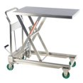 thumbnail image 2 of Vestil CART-550-SS Ss Hydraulic Cart- 31.5 x 19.5 in.- 550 lbs, 2 of 4