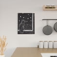 thumbnail image 6 of Sikiie Star Gazing Cat Illustration Print Canvas Decorative Hanging Painting, Anti-shrinkage Hanging Frame, Suitable for Home, Office Wall Decorations, 6 of 6