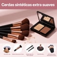 thumbnail image 4 of 51 Piezas Set de Brochas de Maquillaje Profesional Completo, para Brochas de Maquillaje, Esponjas para Polvos, Cuencos para limpiar y bolsa de maquillaje para maquillaje de ojos y rostro, Regalar para, 4 of 9