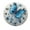 FFclock007, variant on ZXCXRQFa Home Clock Blue Floral Butterfly 10 Inch Silent Non Ticking Wooden Clock Battery Operated Decor Clocks for Kitchen, Bedroom, Bathroom, Living Room