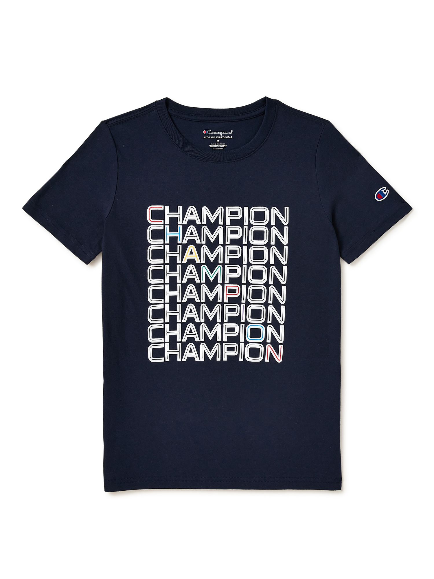 Champion Boy/'s Short Sleeve Fashion Tee Shirt Top for Kids