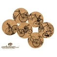 thumbnail image 1 of Bicycles Cork Coaster Sets, 1 of 1