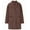 Brown, variant on Women Fall Long Cardigan Sweater Trendy Knit Jacket Coat Dressy Blazer Coatigan Red XXL