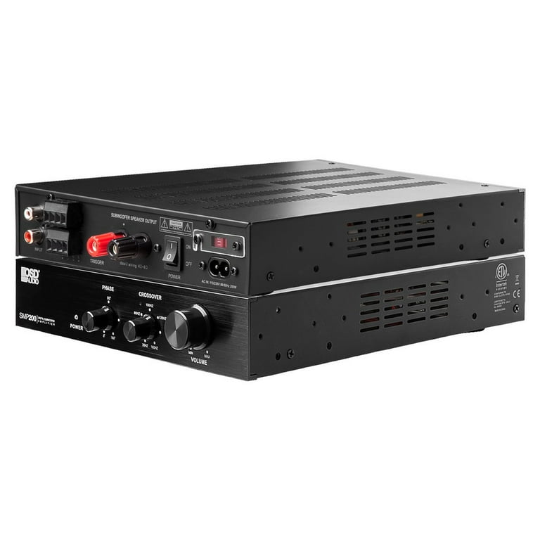 OSD SMP200 200W Mono Class D Subwoofer Amplifier Auto Sensing 4