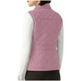 thumbnail image 5 of Meichang Womens Quilted Vests Lightweight Sleeveless Stand Collar Zip Up Quilted Padded Gilet Jacket With Pockets, 5 of 10