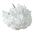 thumbnail image 2 of 1PC Artificial Hydrangea Stem,Realistic Silk Hydrangea Flower Head for Wedding Centerpieces, Bouquets & Home Decoration,White, 2 of 5