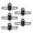 Black, variant on Yihuala 5lots Portables Fishing Hook Keeper Silicones Durability Lures Hook Keeper for Various Fishing