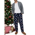 thumbnail image 4 of Fruit of the Loom Men's Holiday Print Super Soft Microfleece Pajama Pant, 4 of 4