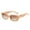 Pink Gold, variant on Limei Popular Sunglasses Solid Color for Dating Protect Eyes