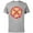 Athletic Heather, variant on Marvel X-Men X Logo Super Heroes - Short Sleeve Cotton T-Shirt for Adults - Customized-Red