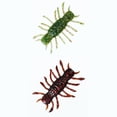 thumbnail image 2 of Señuelos Pesca Blandos 4 Uds. 4cm 2g Wobblers Cebos Artificiales TPE (color Oscuro), 2 of 3