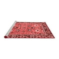 thumbnail image 2 of Ahgly Company Machine Washable Indoor Rectangle Oriental Red Traditional Area Rugs, 7' x 9', 2 of 4