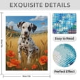 thumbnail image 3 of Diamond Art Kits for Adults - 5d Dalmatian Wheatfield Poppies Castle Diamond Painting for Adults, Diamond Art for Adults Beginners, Diamond Painting Kits for Adults for Home Wall Decor, 3 of 7