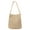 Dark Beige, variant on Spencer Women Straw Beach Bag Tote Shoulder Bag Fashion Woven Shoulder Purse Handbag (Dark Beige)
