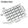 thumbnail image 3 of Cookie Cutter Biscuit Cutter Baking Mold, Stainless Steel Food Baking Mold, 25 Cavity Mini Bone Biscuit Mold, Kitchen Baking Cutter, Durable Baking Mold 4.72x3.39 Inch (1Pcs), 3 of 4