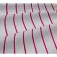 thumbnail image 5 of oneOone Viscose Jersey White Fabric Pin Stripe Dress Material Fabric Print Fabric By The Yard 60 Inch Wide, 5 of 5