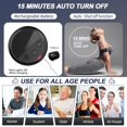 thumbnail image 6 of Intelligent Wireless TENS Unit Muscle Stimulator TENS & EMS Device,Electronic Pulse Rechargeable Deep Tissue Mini Body Massager Machine for Back Shoulder Leg Neck Pain Relief, 6 of 9