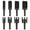 thumbnail image 1 of Juego de brocas cortapones para madera Rocaris, paquete de 8, 1/4 a 5/8 pulgadas, 1 of 6
