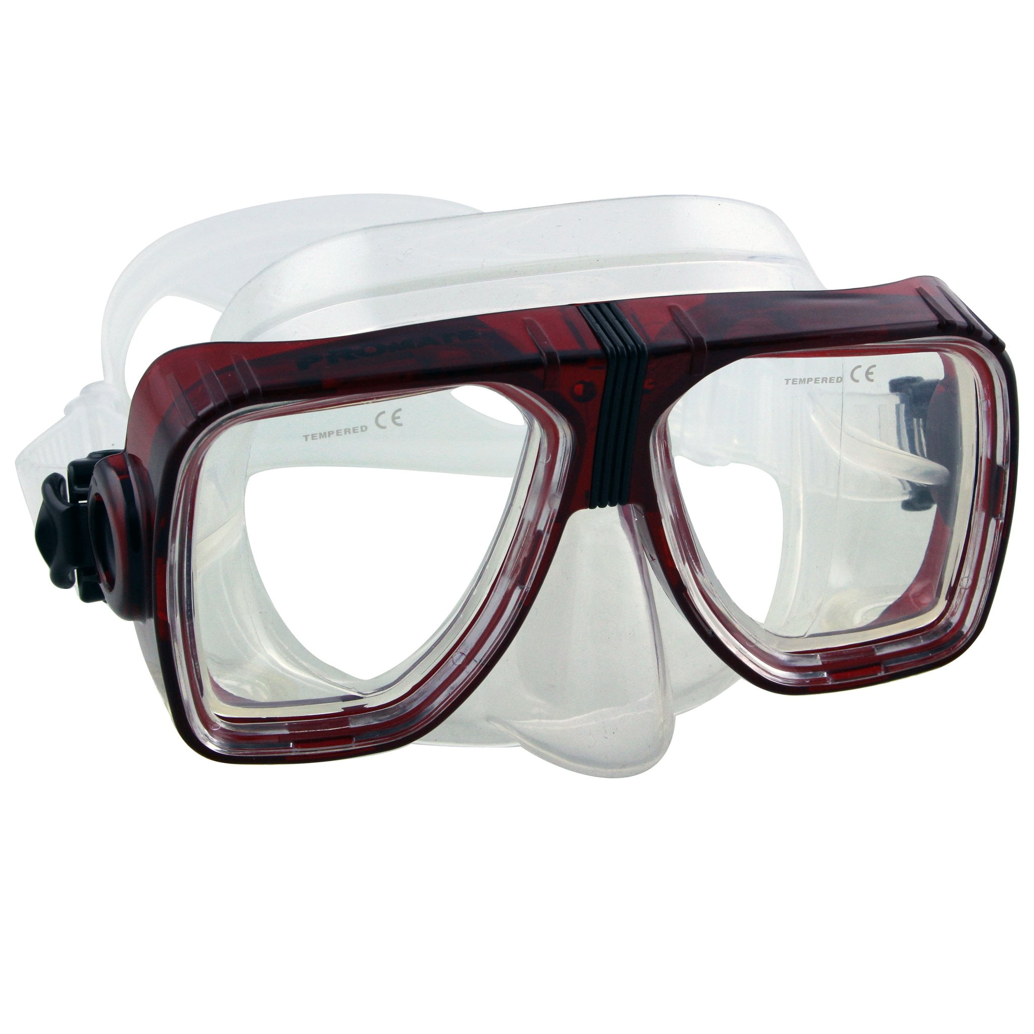 Promate Scope Prescription Dive Mask for Scuba Diving and Snorkeling