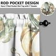 thumbnail image 3 of Tier Window Curtains Pattern Thanksgiving Theme Fall Leaves Harvest,27.5x39in kitchen curtains fall holiday curtain, 3 of 4
