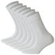 thumbnail image 1 of Hudson 6 pares de calcetines para mujer - Only 6-pack, calcetines cortos, cinturilla confort, Unicolor Blanco 39-42, 1 of 3