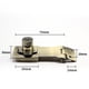 thumbnail image 1 of Pestillo de seguridad con cerradura, Cerradura con llave, Pestillo con llave y perilla giratoria, Bronce, 1 of 4