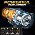 thumbnail image 2 of Llave de impacto inalámbrica DIYToolifz 20 V 1000 FT-Lbs Torque 1/2 pulgada, 2 of 8
