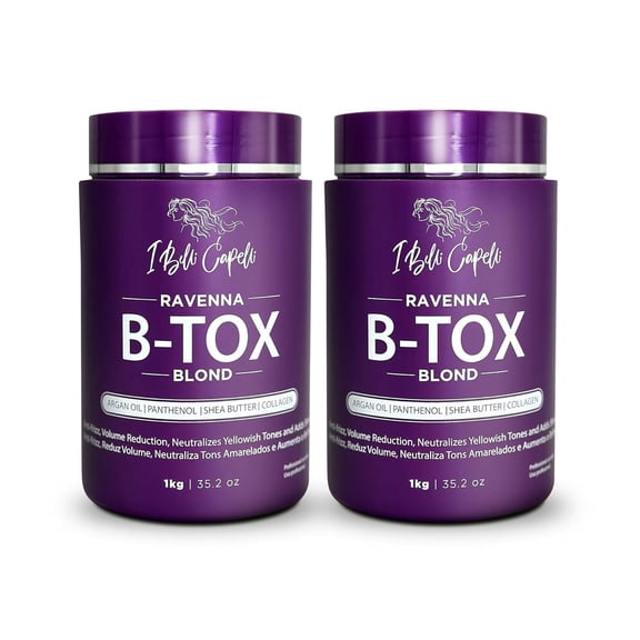 Kit I Belli Capelli Ravenna B-tox Blond Mask Hair Rejuvenation Anti-frizz 2x1kg/2x35.02 oz
