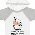 thumbnail image 4 of Inktastic Sorry, I'm a Bit Moody Today Cute Cow Pun Boys or Girls Baby Bodysuit, 4 of 5
