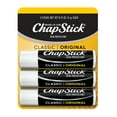 thumbnail image 4 of (3 pack) ChapStick Bulk Lip Balm, Classic Original 3-Pack – Moisturizing Lip Care, 0.15 Ea, 4 of 12