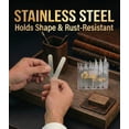 thumbnail image 5 of Collar metálico Stays Quality Stays 52 de acero inoxidable con funda, 5 of 5