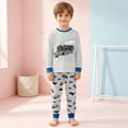 thumbnail image 2 of CAICJ98 Pajamas for Boys 2 Piece Pjs Set Toddler Little Kids Soft Cotton Long Sleeve Sleepwear,Size 7-8 Years, 2 of 9