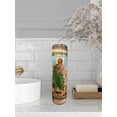 thumbnail image 3 of Saint Jude Devotional Candle - Vela para rezar San Judas Tadeo - Pack of 2 Candles 8" - paquete 2 velas de 8", 3 of 7