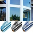 thumbnail image 1 of 2*0.5M Reflective One Way Mirror Window Film Mirrored Privacy Sticky Glass Tint, 1 of 11
