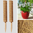 thumbnail image 2 of 2 Piezas de 11,8 Pulgadas, Postes de Musgo, Soporte de Estaca Para Plantas Trepadoras Irfora Andamio de crecimiento vegetal, 2 of 7