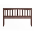 thumbnail image 4 of Mission King Wood Headboard in Walnut, 4 of 8