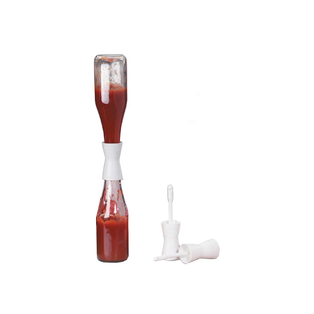 TableCraft K26 White 2Pack Ketchup Coupler 2 / PK