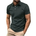 thumbnail image 2 of CaiJunJia George Polo Shirt,Mens Golf Shirt Moisture Wicking Dry Fit Performance Sport Short Sleeve Golf Polo Shirts for Men, 2 of 6