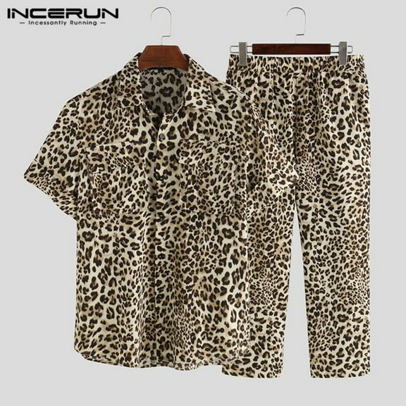 Short Sleeve Shirt  Pants 2 Piece Set