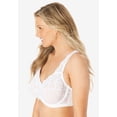 thumbnail image 3 of Amoureuse Women's Plus Size Embroidered Underwire Bra, 3 of 5